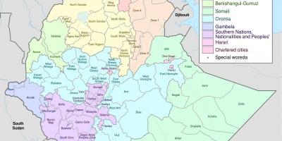 Uusi Etiopian kartta